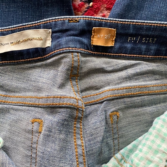 Pilcro and the Letterpress Women’s Stet Fit Jeans from Anthropologie Size 28 - Picture 2 of 5
